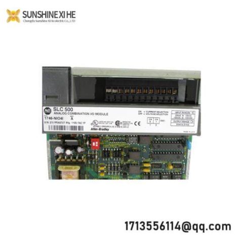 Advanced 1746-NIO4I Input Module by AB - Enhancing Industrial Automation Efficiency