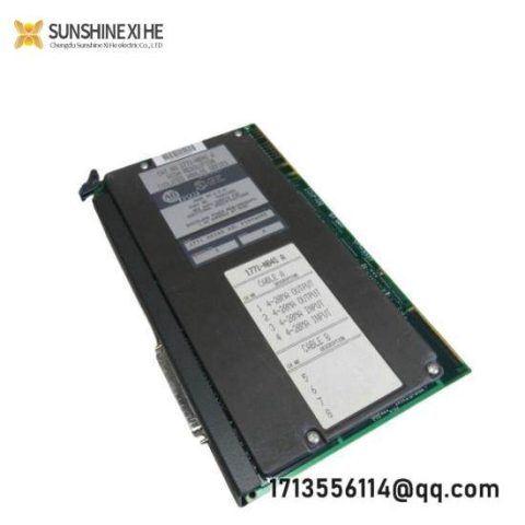 Allen-Bradley 1771-NB4S Analog Combination Module, Industrial Control, PLC, Analog Input/Output