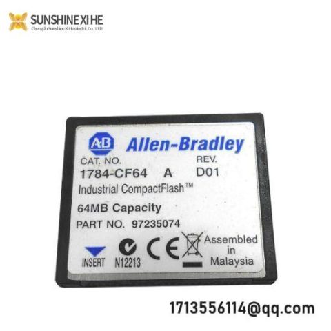 Allen Bradley 1784-CF64 Logic 556x Industrial CompactFlash Card
