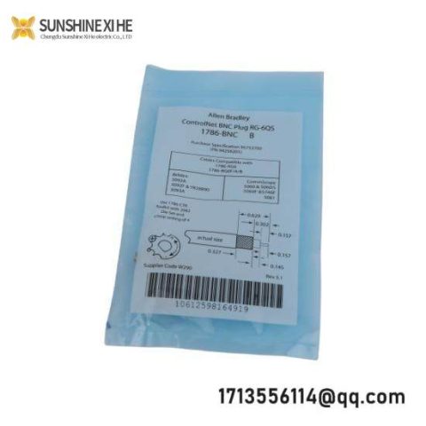 Allen-Bradley 1786-BNC/B ControlNet Media Coaxial BNC Connector, Advanced Industrial Networking Solution