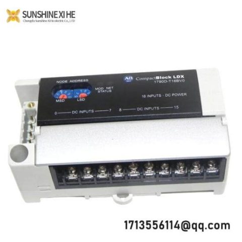 Allen-Bradley 1790-DT16BV0 LDX DNET 24VDC Motor Control Module