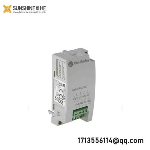 AB 2080 SERIALISOL Micro800 Isolated Serial Port Plug-In Module, Designed for Industrial Automation Solutions