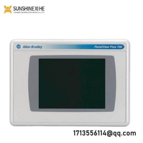 Allen-Bradley 2711P-B12C4D8 PLC Module, Industrial Automation Control