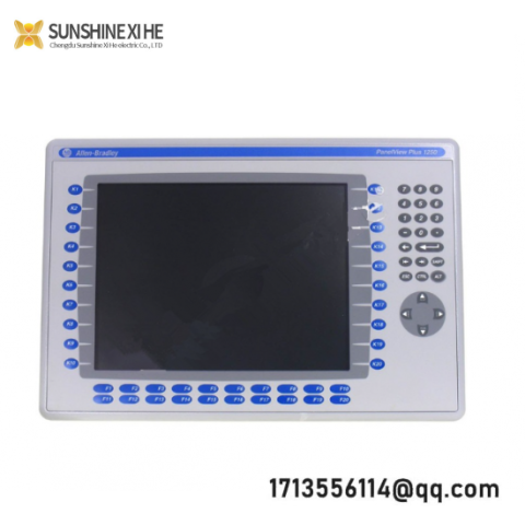 Allen-Bradley PanelView Plus 6 1250 Key/Touch 2711P-B12C4D9, High-Performance Human Machine Interface