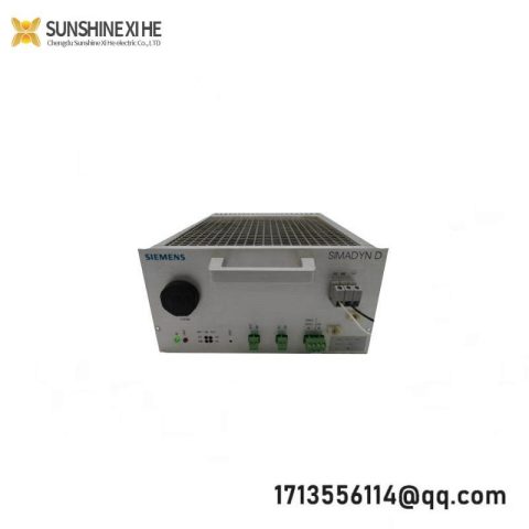 SIEMENS 6DD1683-0CC0 SIMADYN D Power Supply Unit - For Industrial Automation