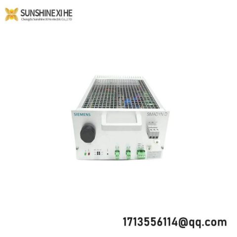 SIEMENS 6DD1683-0CD5 Power Supply Unit - Precision and Reliability in Automation