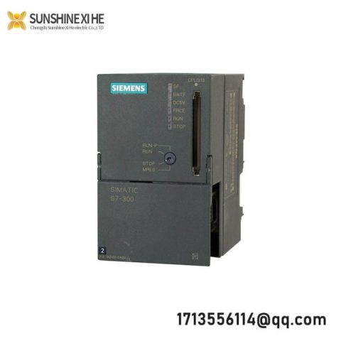 SIEMENS 6ES7314-1AE04-0AB0: High-Performance CPU 314 for Industrial Control