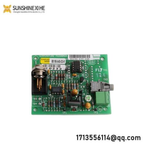 AB 80190-640-03-R Conditioning Board: Advanced Control Module for Industrial Applications