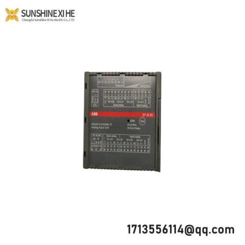 ABB 07AI91 GJR5251600R0278 Analog I/O Module for Industrial Automation