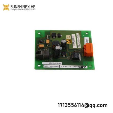 ABB 3BHE006373R0101; XVC769AE101 Control Board; Manufacturer: ABB