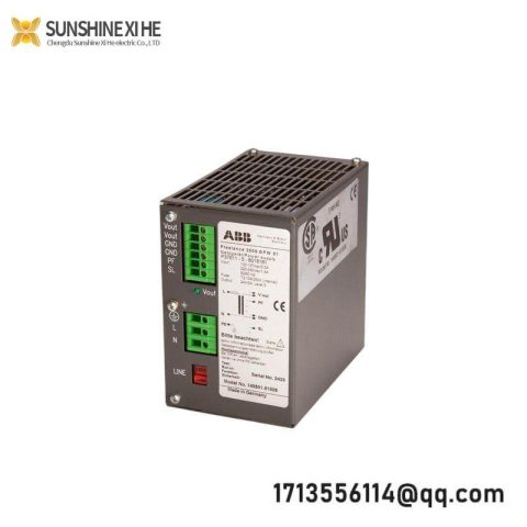 ABB DPW01 Power Supply Module, High-Efficiency, Industrial Automation