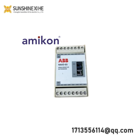 ABB NAIO-03 Analog I/O Module for Industrial Control Systems