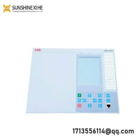 ABB REC670 - Advanced PLC Module for Industrial Automation