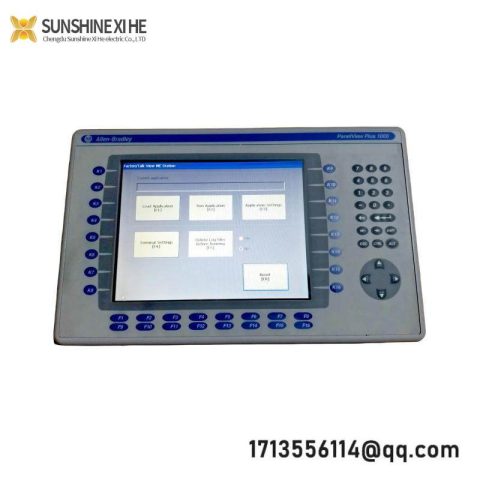 Allen Bradley 2711P-RDB10C/B Industrial Display Module