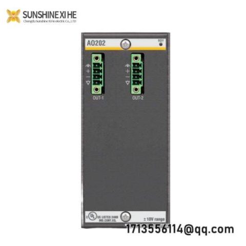 Bachmann AO202 Analog Output Module - Precise Control for Industrial Automation