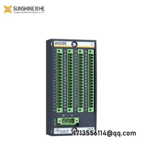 Bachmann AIO288/1 - High-Precision Analog I/O Module for Industrial Control