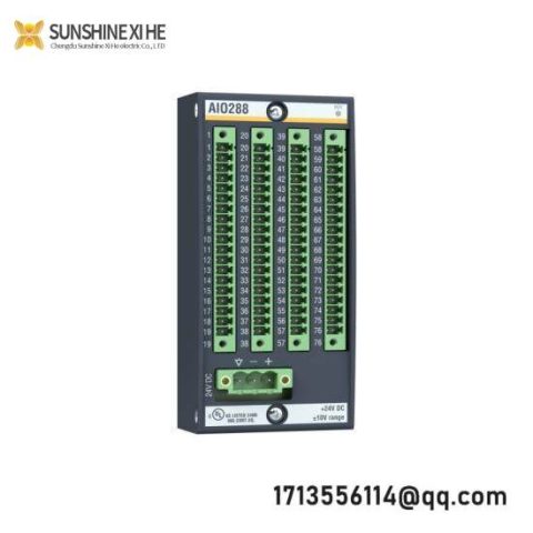 Bachmann PLC AIO288 - Integrated I/O Module, High Precision Control Solutions