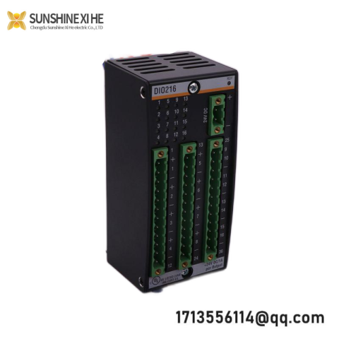 BACHMANN DIO216: High-Performance Digital I/O Module, 16 Channels, PLC Compatibility