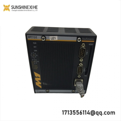 Bachmann MP213/E CPU Module - Advanced Industrial Control Solution