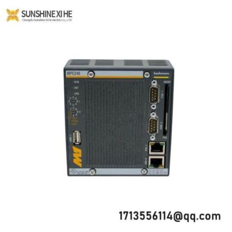 BACHMANN MPC240: Industrial PLC Module for Advanced Automation Solutions