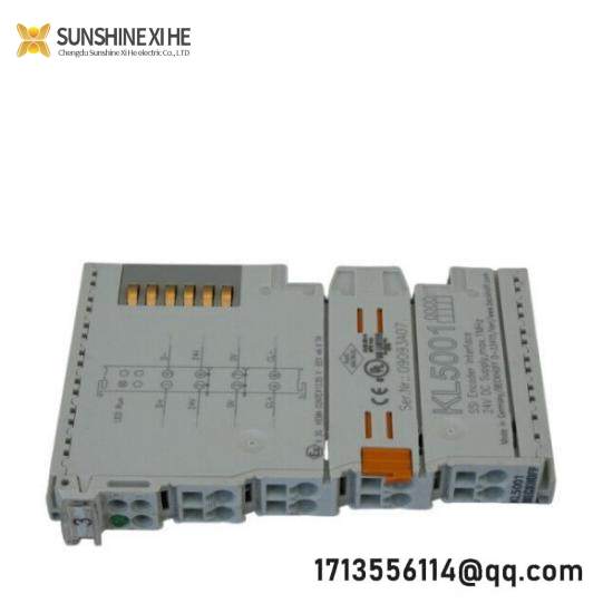beckhoff_kl5001_bus_terminal_1-channel_encoder_interface.jpg Beckhoff KL5001 Bus Terminal: Single-Channel Encoder Interface Module