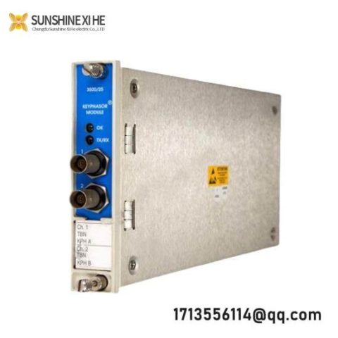 BENTLY 3500/25 149369-01 Vibration Monitoring Module