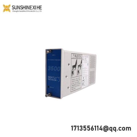 Bently Nevada 3500/15, 106M1081-01 Input Module: Precision Control for Industrial Automation