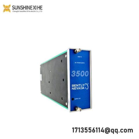 Bently Nevada 3500/15 127610-01: Advanced AC Power Supply Module for Industrial Automation