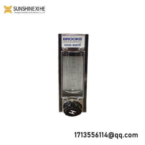 Brooks Instruments Sho-Rate 1350EEB9CFF1A Glass Tube VA Flow Meter