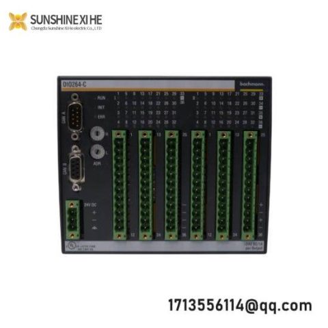 Bachmann DIO264-C: Comprehensive Digital Input/Output Module for Industrial Control Solutions