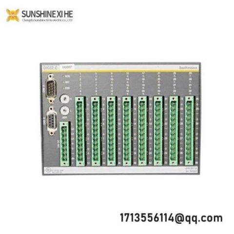 Bachmann DIO32-C: High-Performance Digital Input/Output Module for Industrial Control Systems