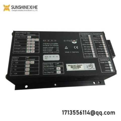 E-motion SCA-SS-70-10 Servodrive - High-Power Drive for Industrial Applications