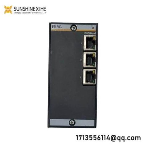 Bachmann EM203 Ethernet Control Module, High-Speed Communication for Industrial Automation