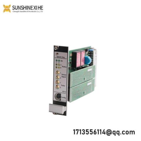 EMERSON A6312 Monitor Speed - High Precision Industrial Speed Monitoring Module