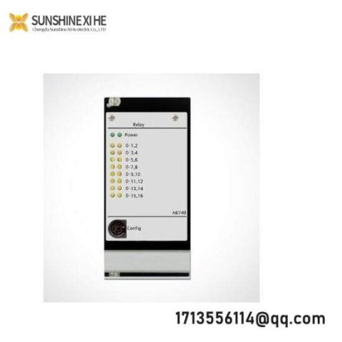 EMERSON A6740 Relay Output Module, PLC