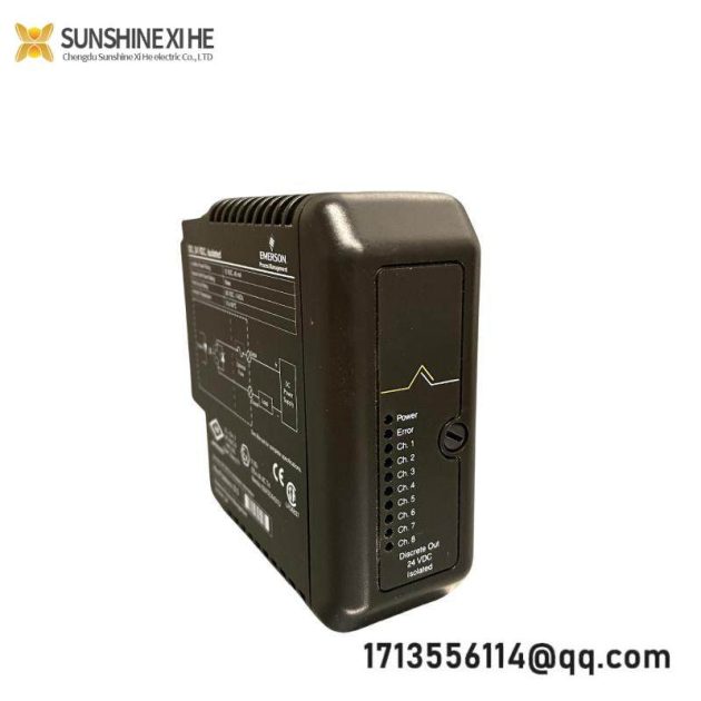Emerson A6370 Industrial Control Module, High Precision, Reliable Performance