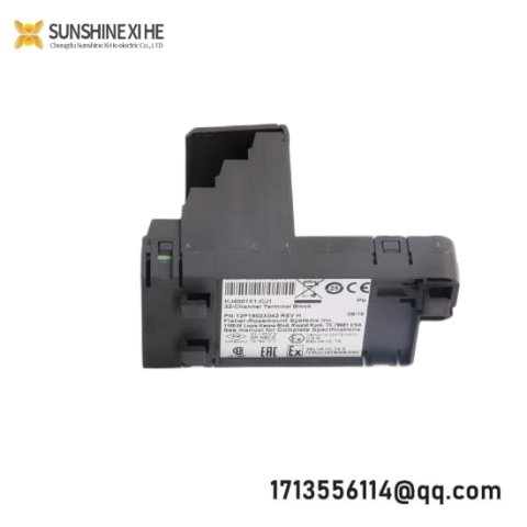 Emerson KJ4001X1-CJ1 Terminal Block; Manufacturer: Emerson