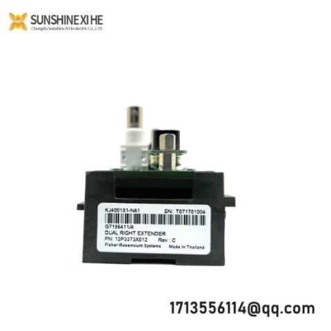 Emerson KJ4001X1-NA1 12P3373X032 Cable Extender - Industrial Automation Control Module