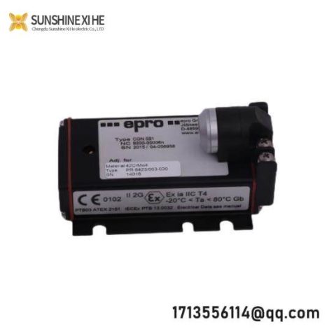 EMERSON PR6423/003-030 + CON021 Proximity Sensor, Advanced Industrial Control Module