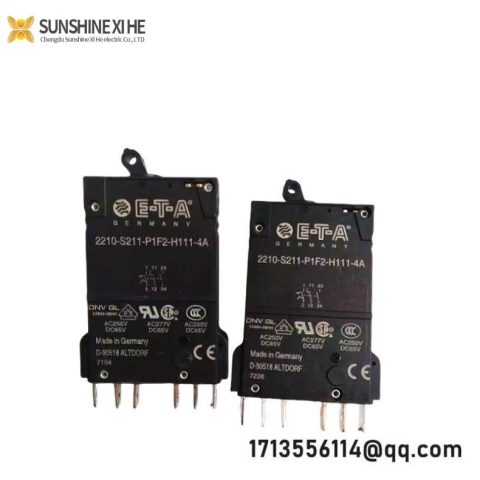 ETA 2210-S211-P1F2-H111-4A Circuit Breaker Thermal, Precision Engineering for Industrial Control Systems