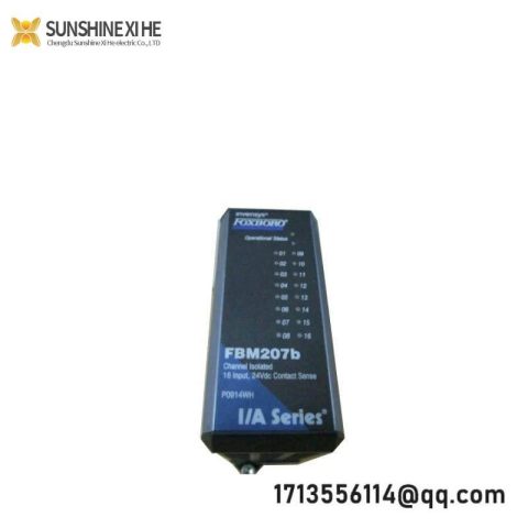 FOXBORO I/A Series FBM207B 16-Channel Isolated Input Module
