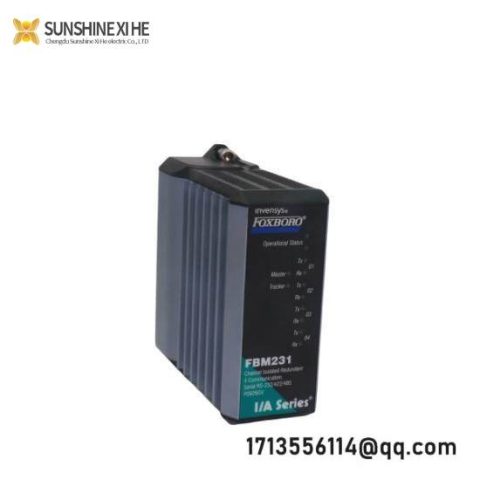 FOXBORO FBM231 P0926GV DCS Card Module - Precise Control for Industrial Applications
