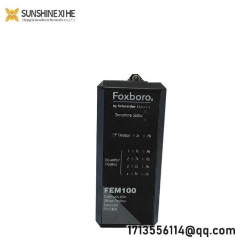 FOXBORO FEM100 Fieldbus Expansion Module - Advanced Control Solutions for Industry 4.0