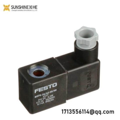 Festo MSFG-24 4527 Solenoid Coils: MSFG, MSFW, Precision Control Modules