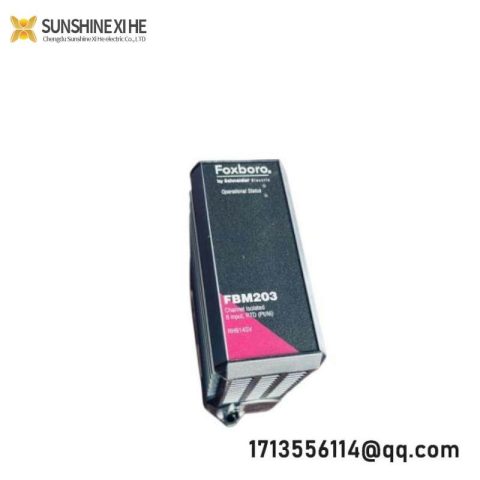 FOXBORO FBM203 RH914SV - Channel Isolated 8 Input RTD Module