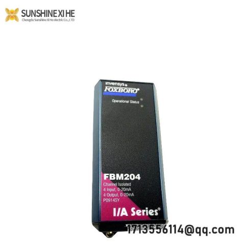 Foxboro FBM204 Interface Module - Industrial Control Module for Advanced Automation