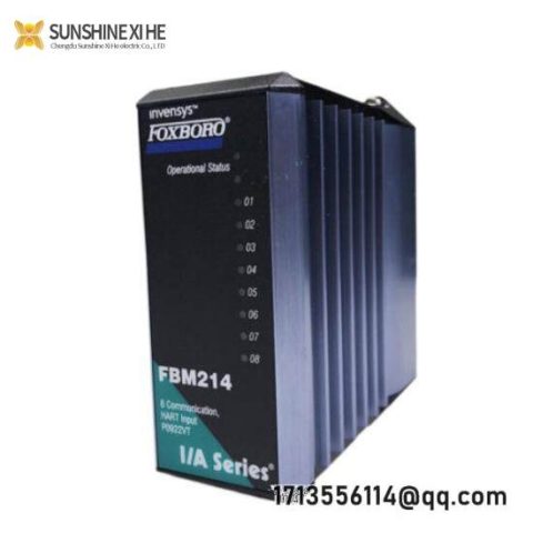 FOXBORO FBM214 P0914XQ: Advanced Communication Hart Input Module