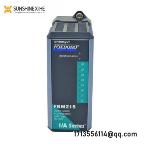 FOXBORO FBM215 P0917TQ Output Module; Manufacturer: FOXOBORO