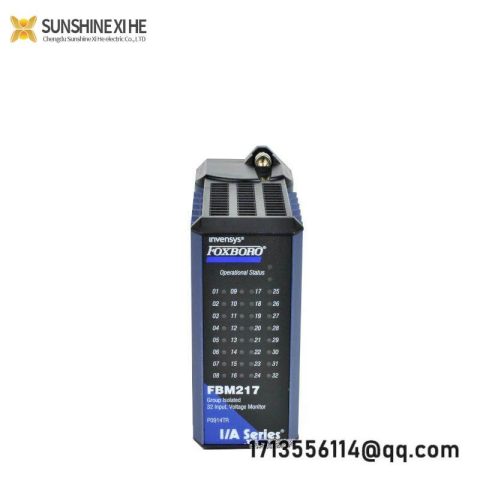 Foxboro FBM217 P0914TR Input Voltage Monitor