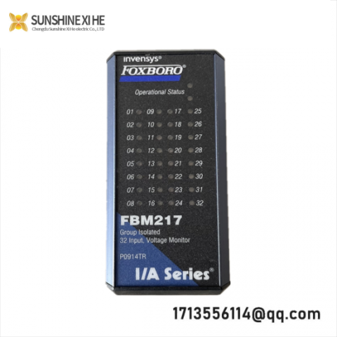 FOXBORO FBM217 P0926ZY/RH926ZY: Advanced Discrete Input Interface Module for Industrial Control Systems
